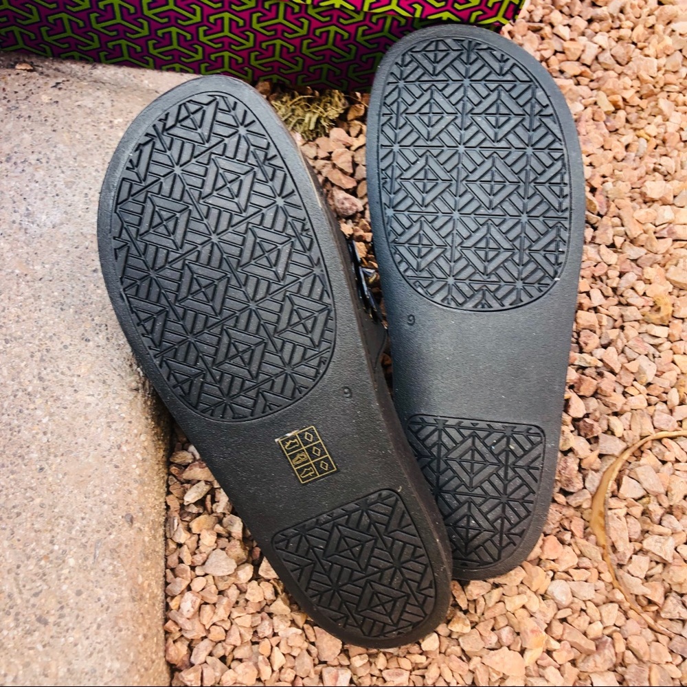 Tory Burch blossom slides rubber floral black - Picture 5 of 5